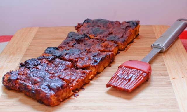 http://www.baked-in.com/2014/06/30/vegan-barbecue-ribs/
