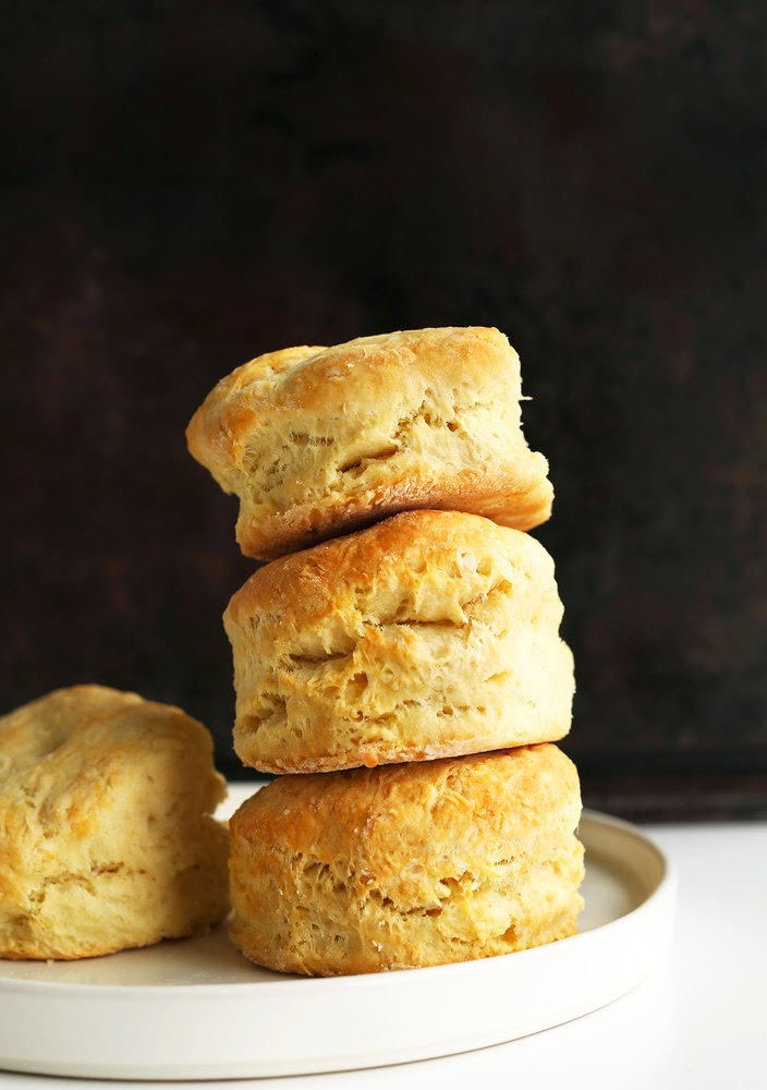 http://minimalistbaker.com/vegan-biscuits-and-gravy/