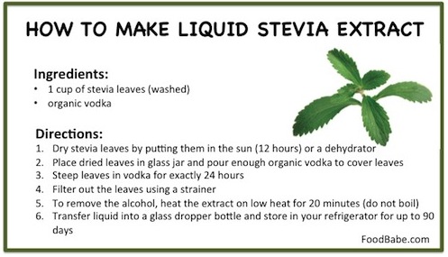 organic liquid stevia